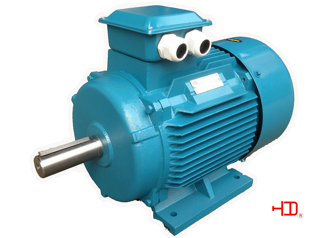 Industrial Low Voltage Electric Motor 200KW / 375KW , Dual Shaft
