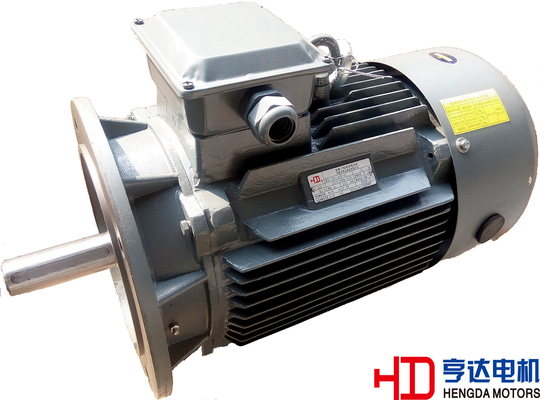 IE1 4 KW 6 Pole Three Phase Asynchronous Squirrel Cage Induction Motor 40HZ - 60HZ